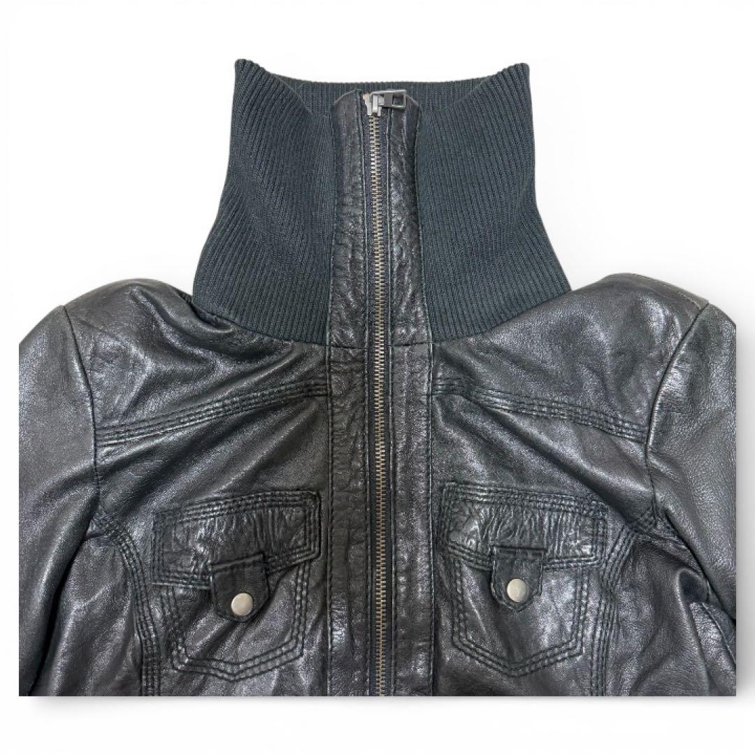 【希少✨】レザージャケット　opium archive dark wear