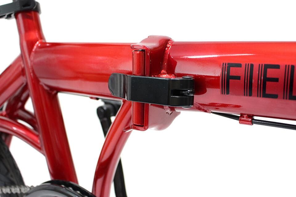 ★新品★FIELD CHAMP　16インチ　折りたたみ自転車　赤　(ロック付)