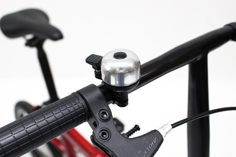 ★新品★FIELD CHAMP　16インチ　折りたたみ自転車　赤　(ロック付)
