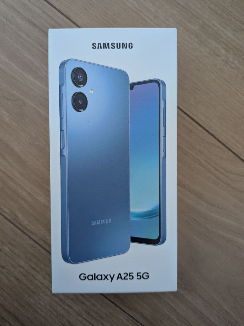 Samsung Galaxy A25 5G ブルー 本体−2