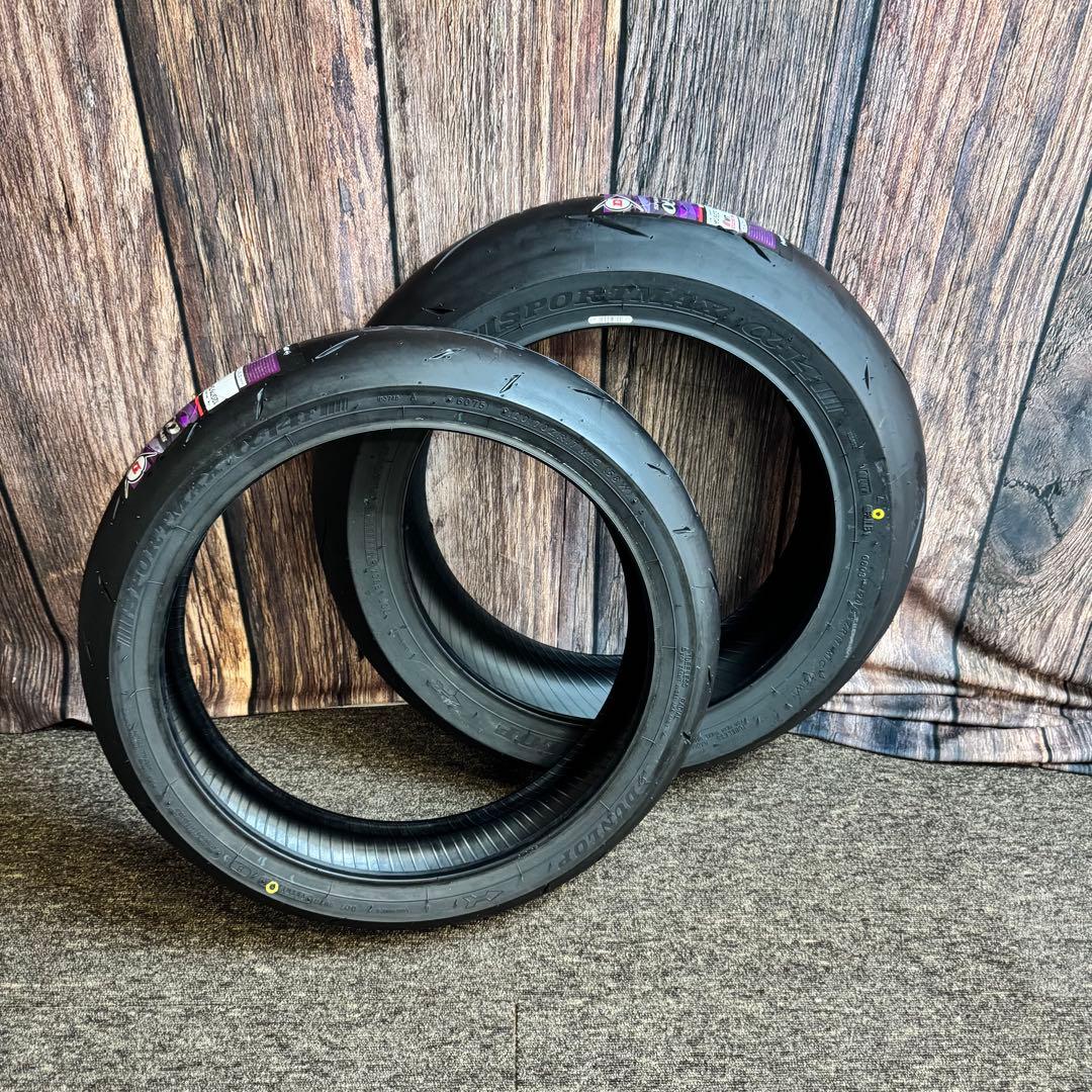 ダンロップ スポーツマックスα-14 120/70ZR17 190/55ZR17