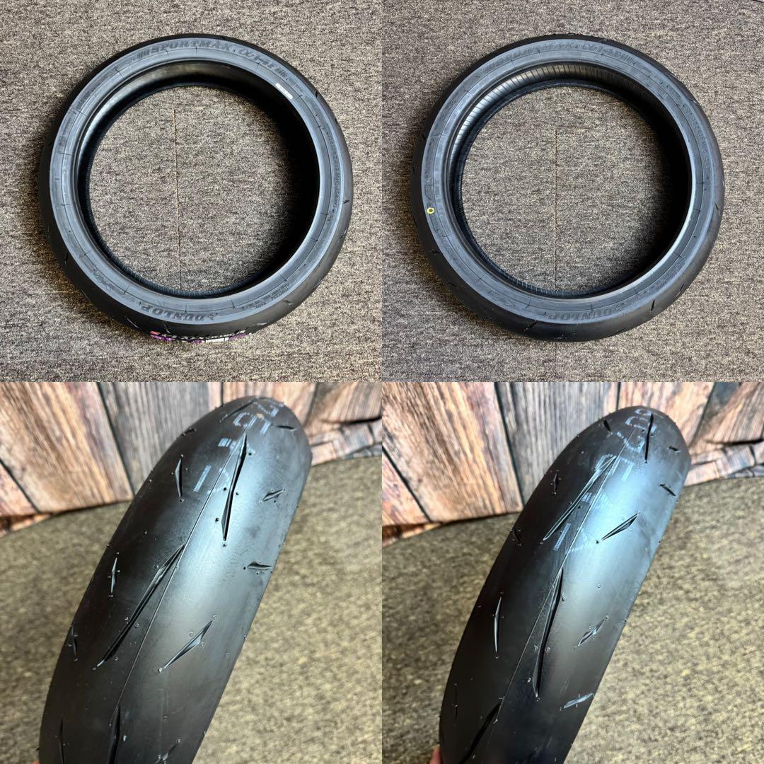 ダンロップ スポーツマックスα-14 120/70ZR17 190/55ZR17