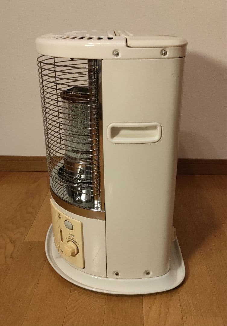 HITACHI 石油ストーブ OVH-L23 アラバスターホワイト レトロモダン