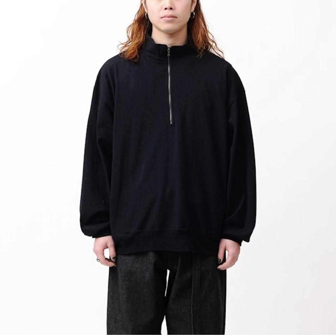 トップス blurhms C/Silk Nep Harf-zip 3