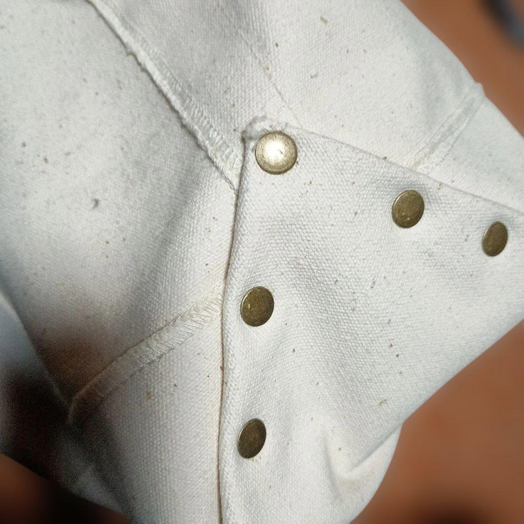 【未使用品】米軍 実物 コットンキャンバス リメイク ツールバッグ トートバッグ