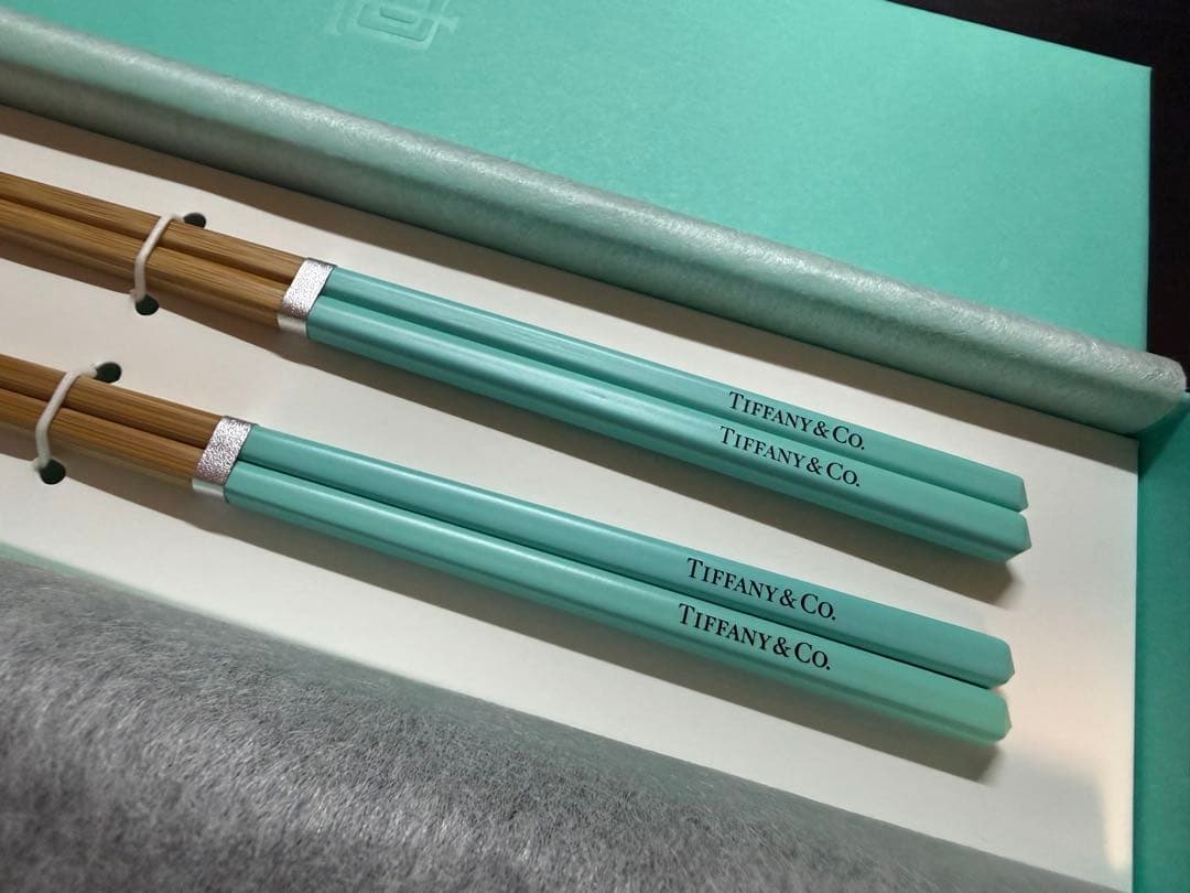 【新品未使用】Tiffany & Co. 夫婦箸
