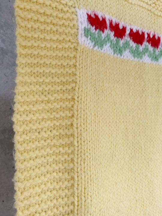 古着 ビンテージ 70s ネズミ グラニー ブランケット キャンプ ラグ