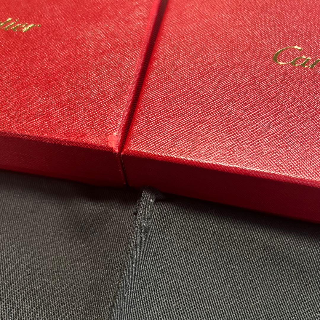 未使用　Cartier パスポートケース 2点　ペア　夫婦　新婚旅行　カップル