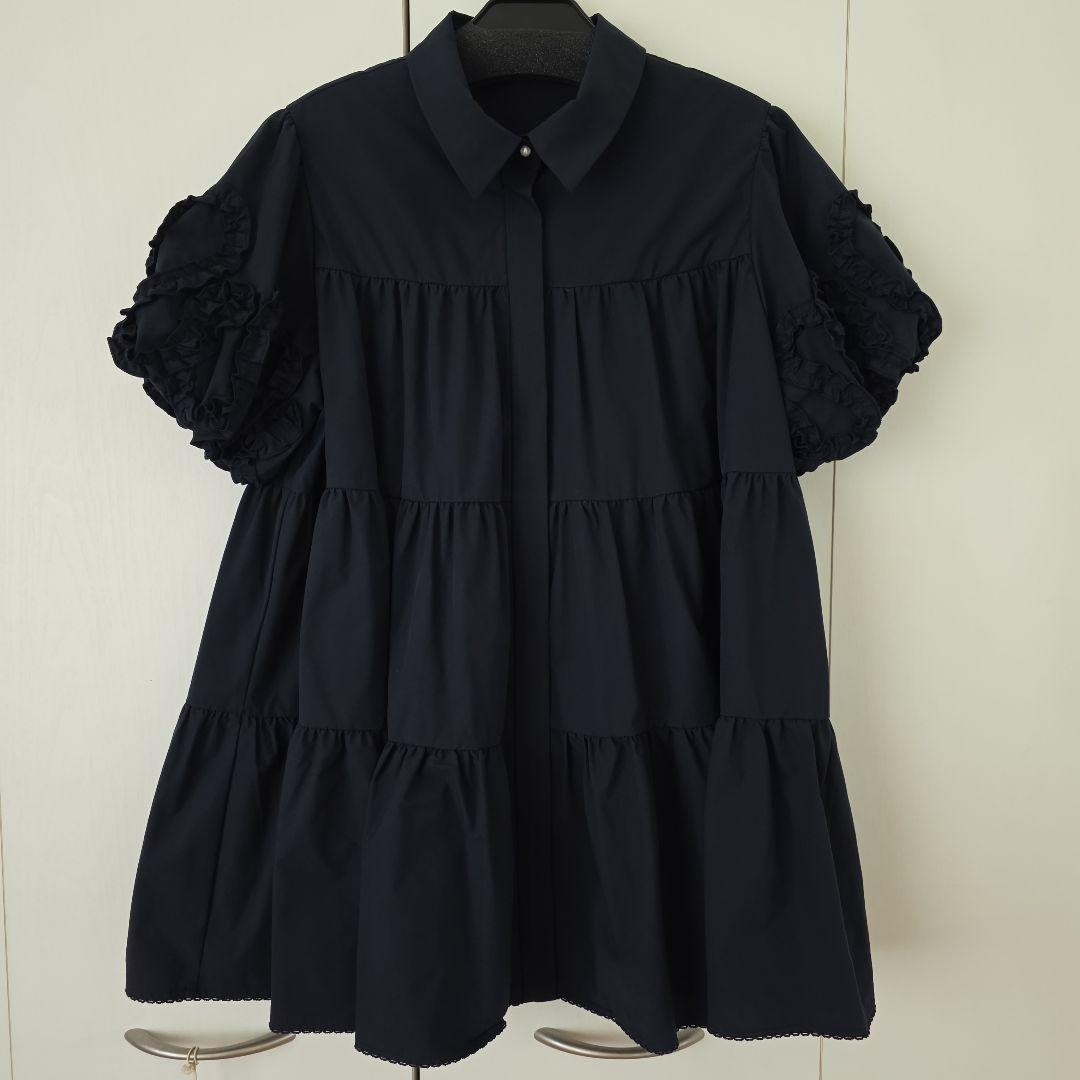 お値下げ！美品★Ame no chi Hare ネイビーシャツ 半袖