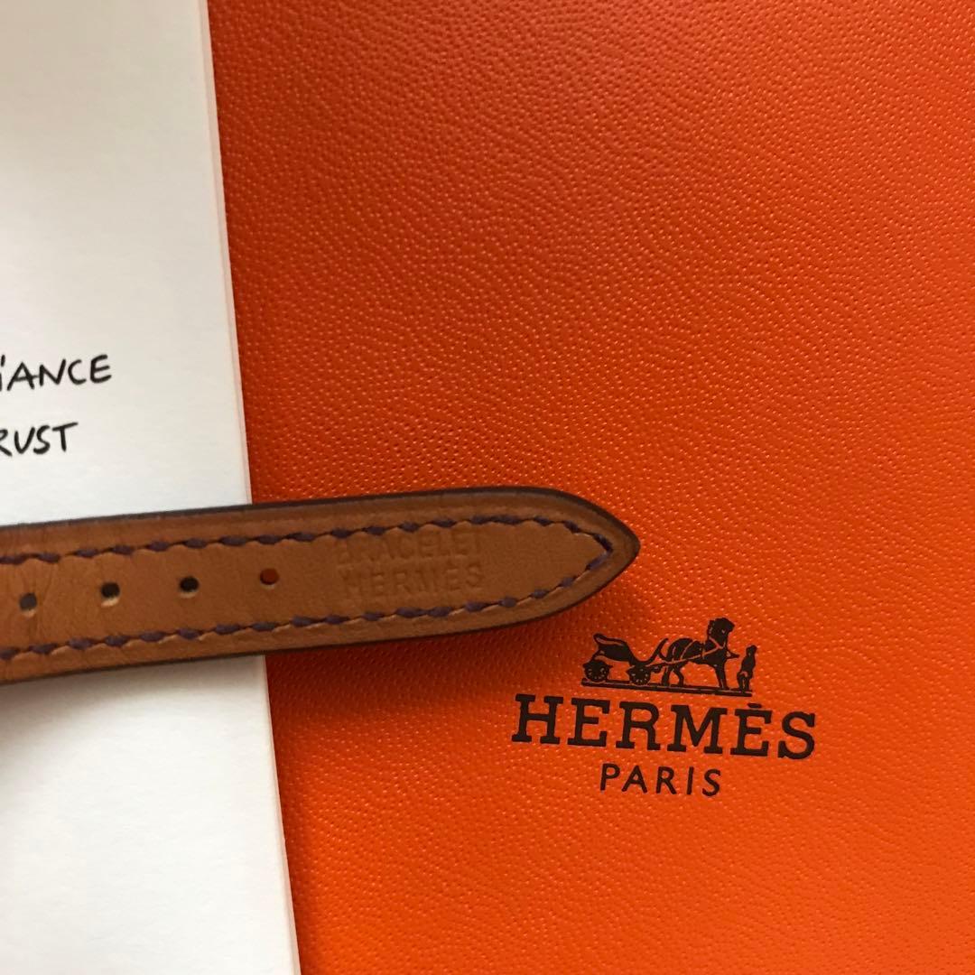 【電池交換済】HERMES スリムドゥエルメス CA2.110