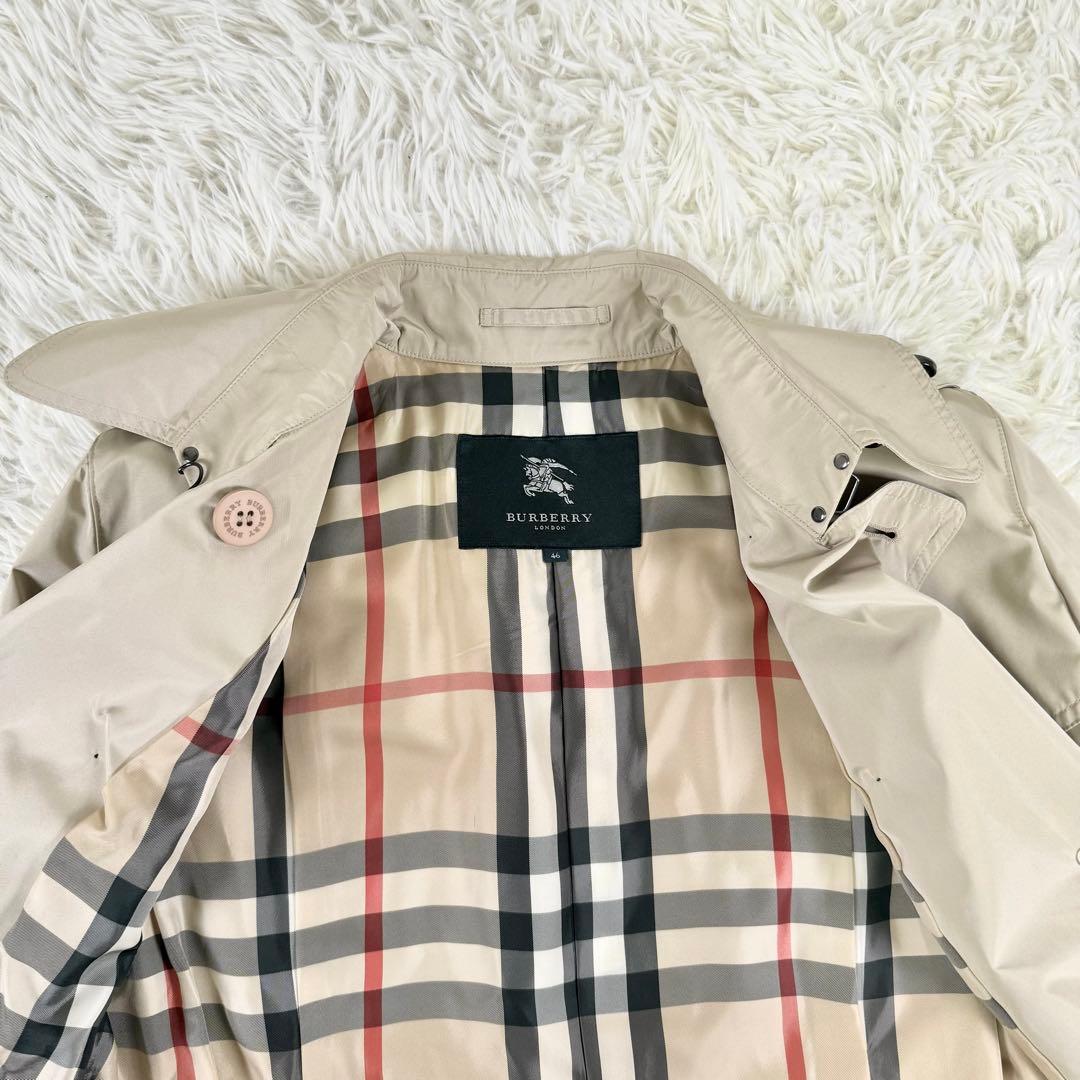 BIG 3XL✨バーバリーロンドン トレンチコート メガチェック ベージュ