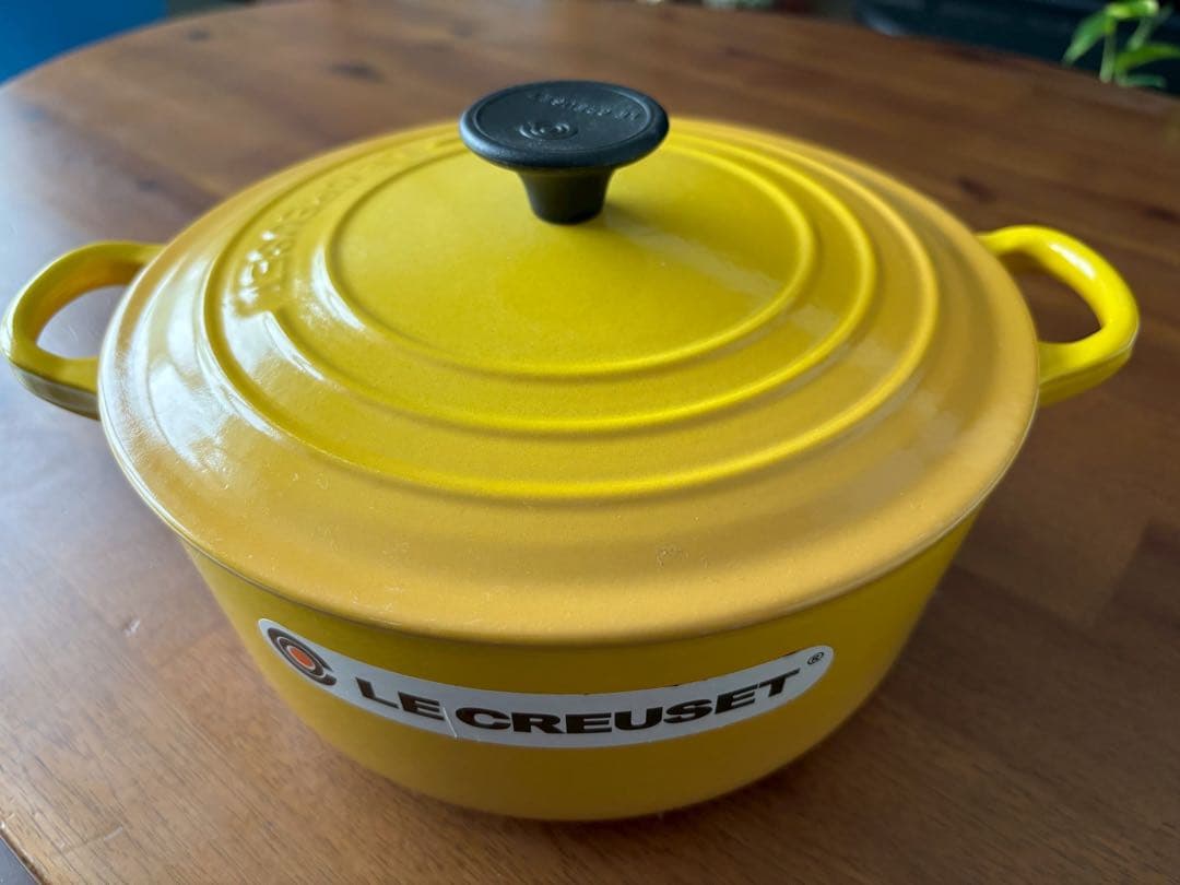 LE CREUSET ル・クルーゼ ココットロンド ホーロー鍋 20cm