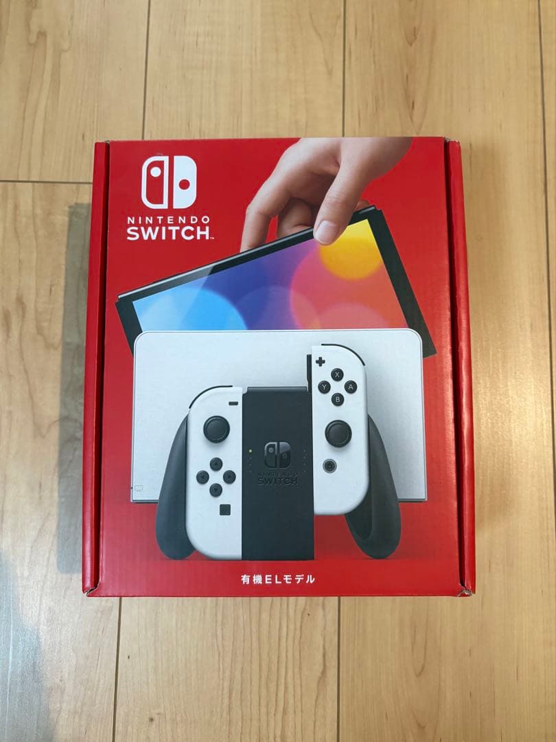 Nintendo Switch 有機ELモデル 美品　ケース・フィルム付き