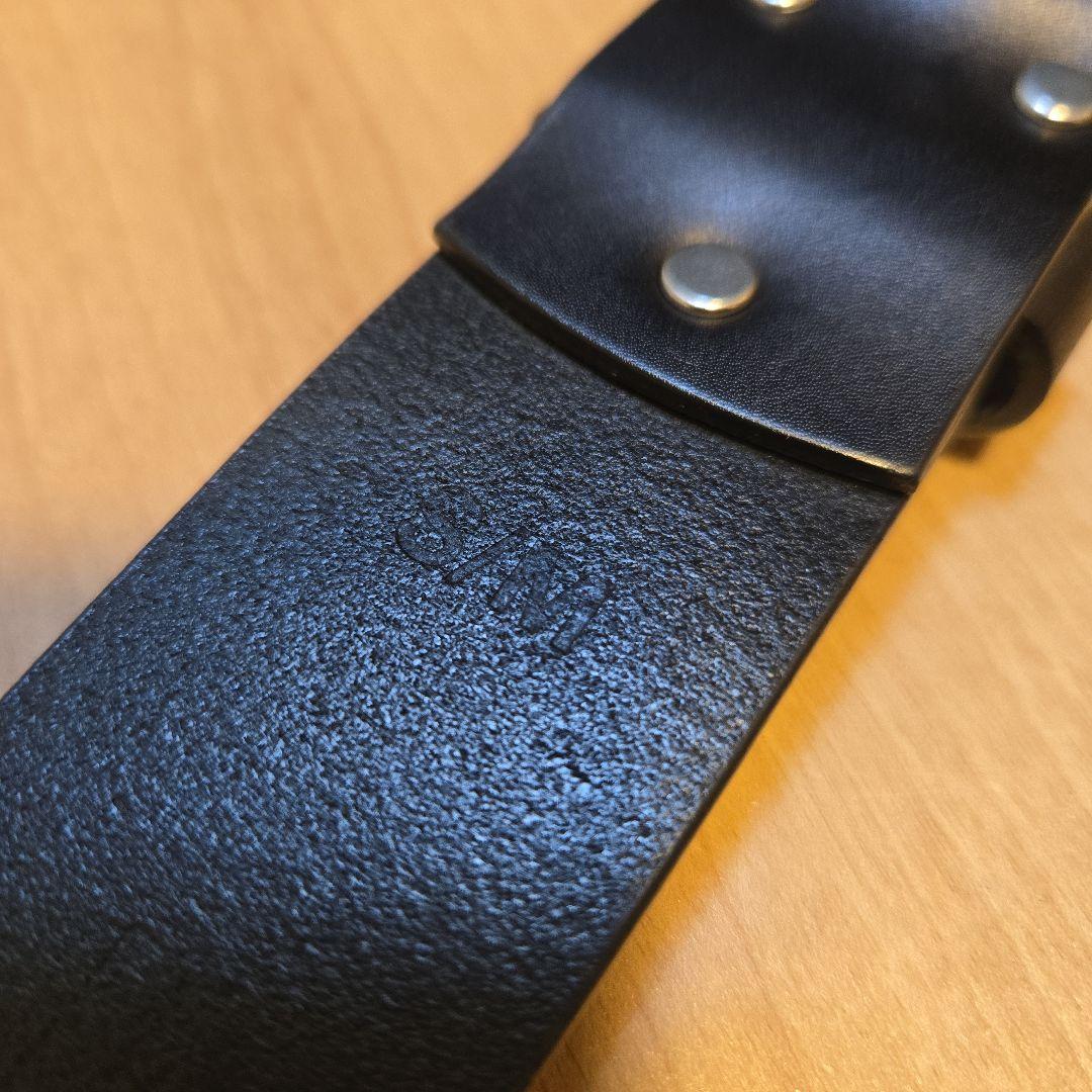 小物 Supreme Repeat Leather Belt BLACK S/M