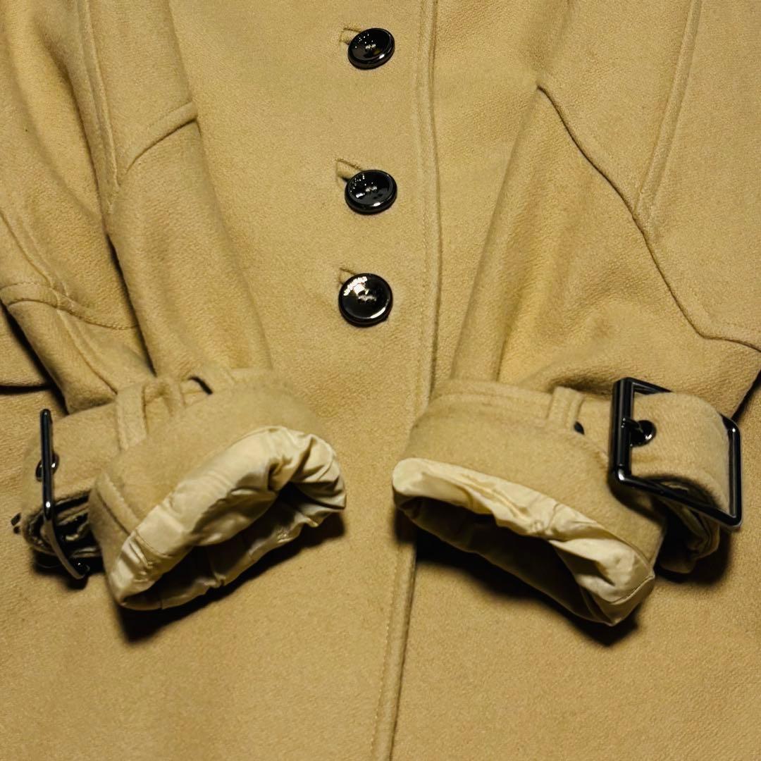 希少 ヴェルサス ヴェルサーチ フルレングス トレンチコート ウール イタリア製