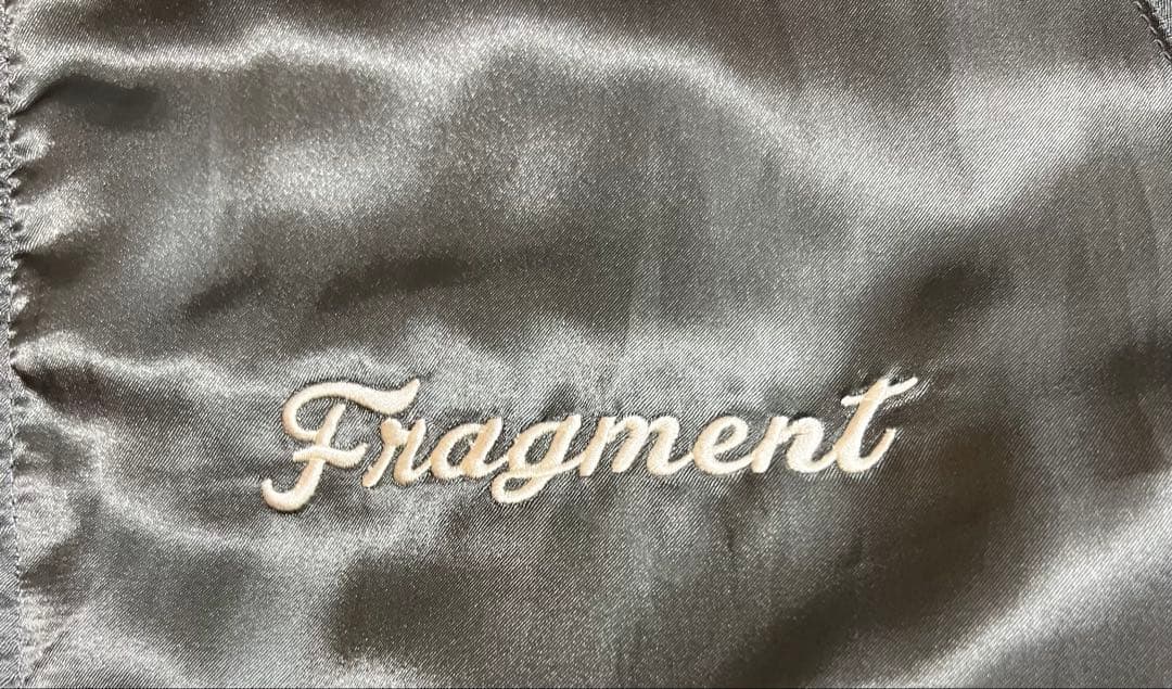 月*海様 希少 VANQUISH FRAGMENT スカジャン リバーシブル 銀