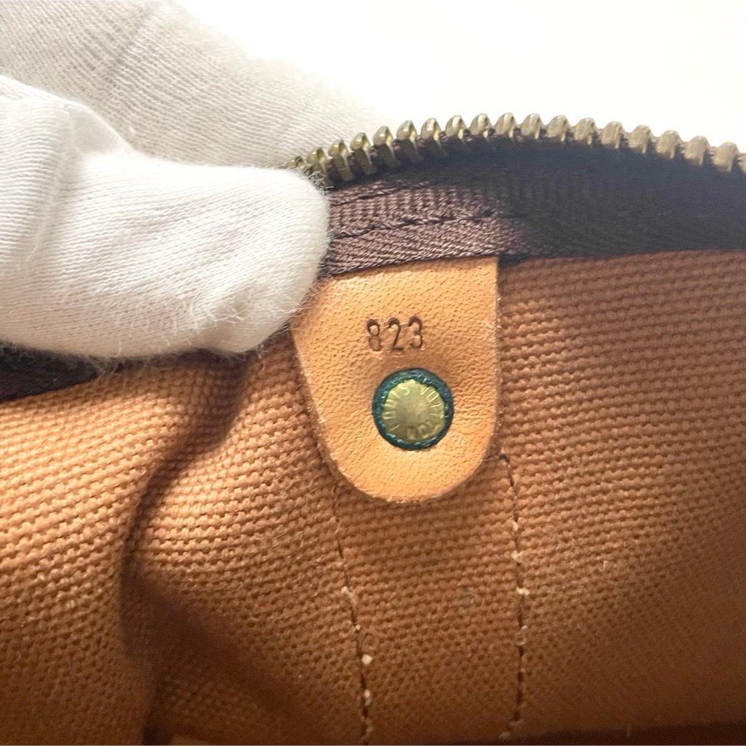 keiルイヴィトン　モノグラム　キーポル45 ボストンバッグ　ブラウン