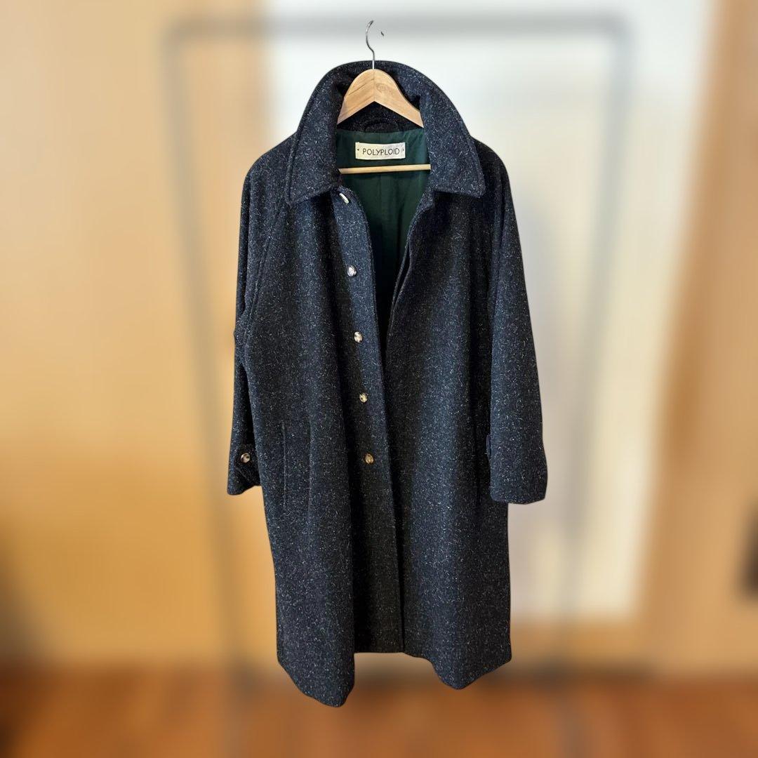 貴重【POLYPLOID】ウールコート 2 定価97,200円コモリ　オーラリー