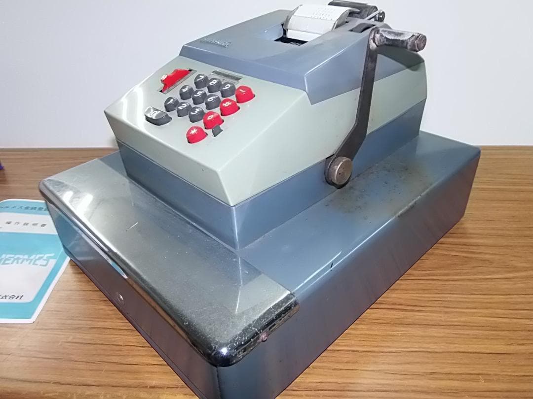 専用10/12スイス製　ヘルメス　ビンテージレジスター　８８Ｈ　手動式