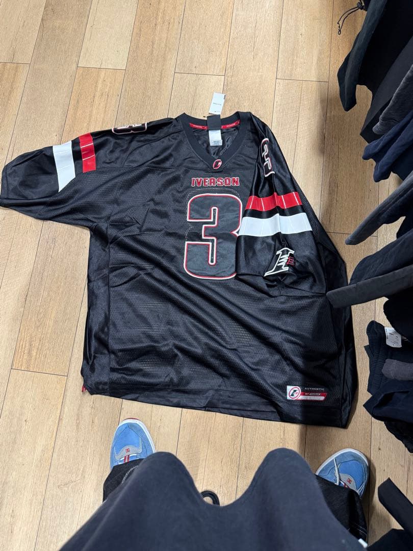 iverson アメフトゲームシャツ