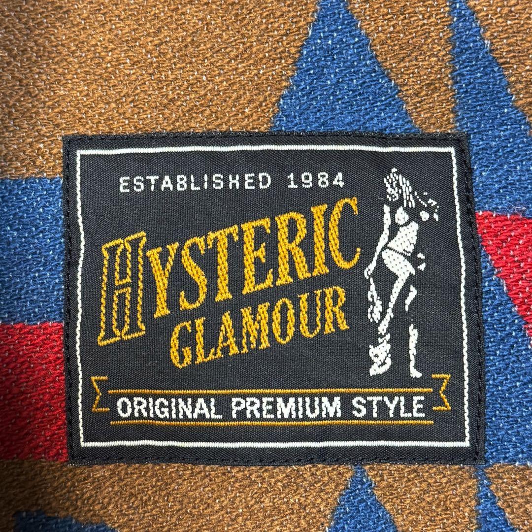 希少♡ヒステリックグラマー HYS ロゴ ノルディック デザイン ダッフルコート