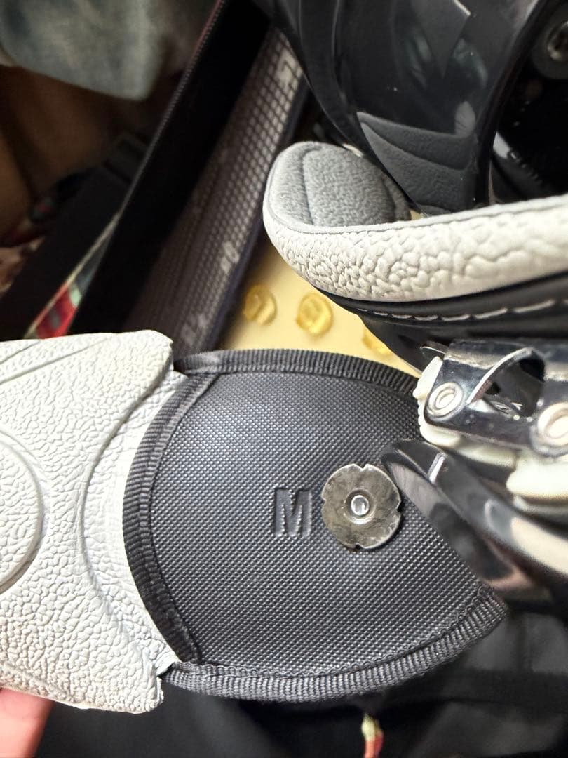 【美品】Burton スノーボード ビンディング+収納ケース一式