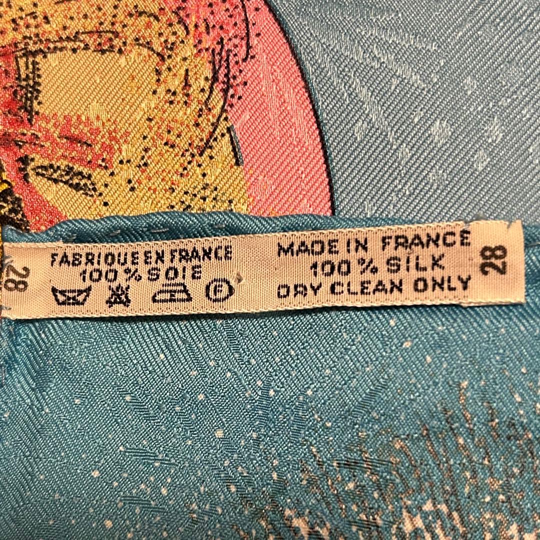 HERMES エルメス カレ90 1987 FEUX D’ARTIFICE