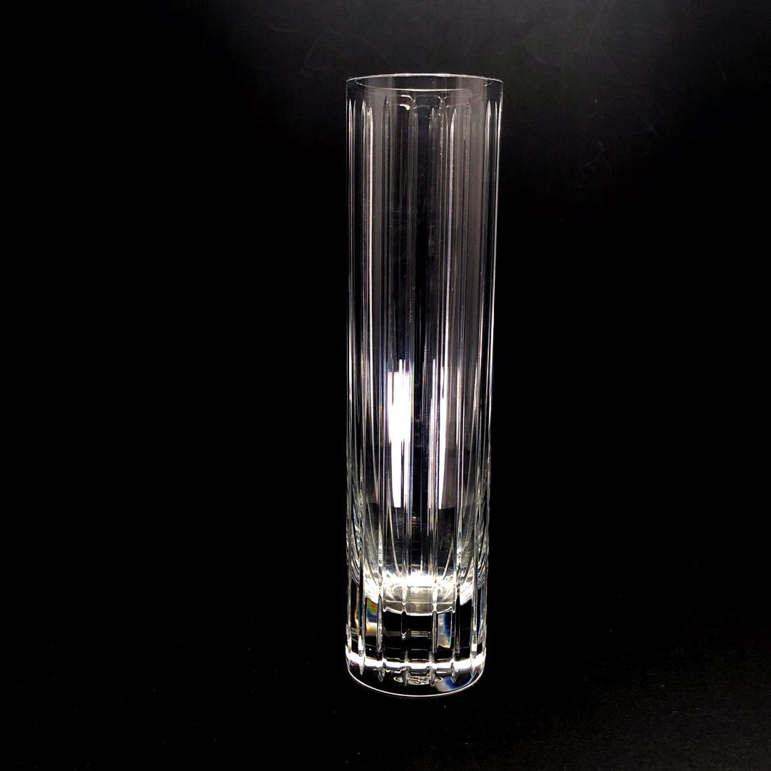 【美品・箱付き】バカラ／バカラ ハーモニー フラワーベース 花瓶／BC425