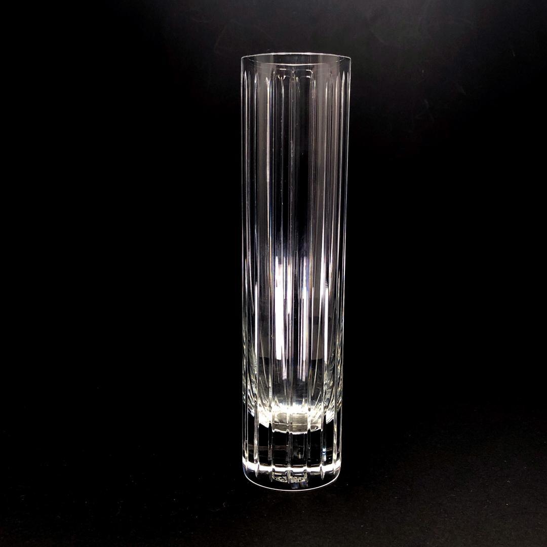 【美品・箱付き】バカラ／バカラ ハーモニー フラワーベース 花瓶／BC425