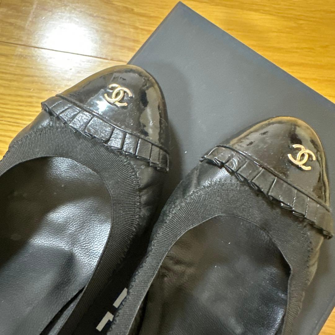 CHANEL ブラック パンプス 36サイズ