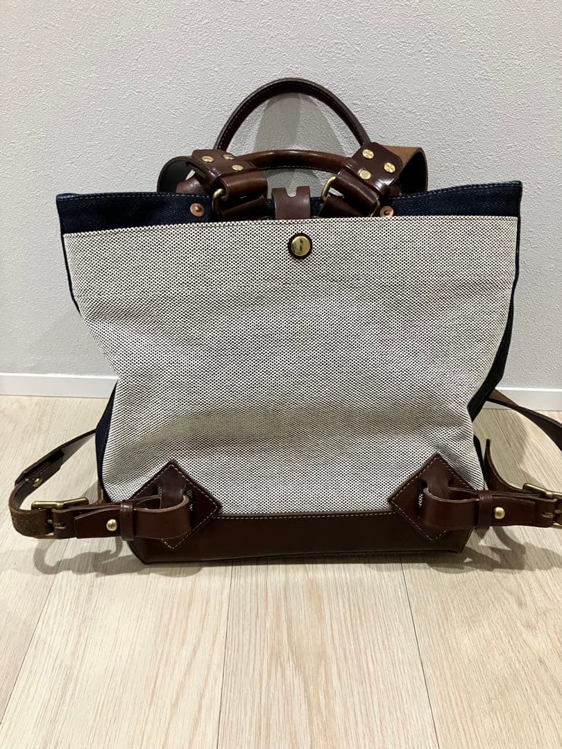 ビアベリー　トートバッグ　ビジネスバッグ　リュックサック　デニム　レザー
