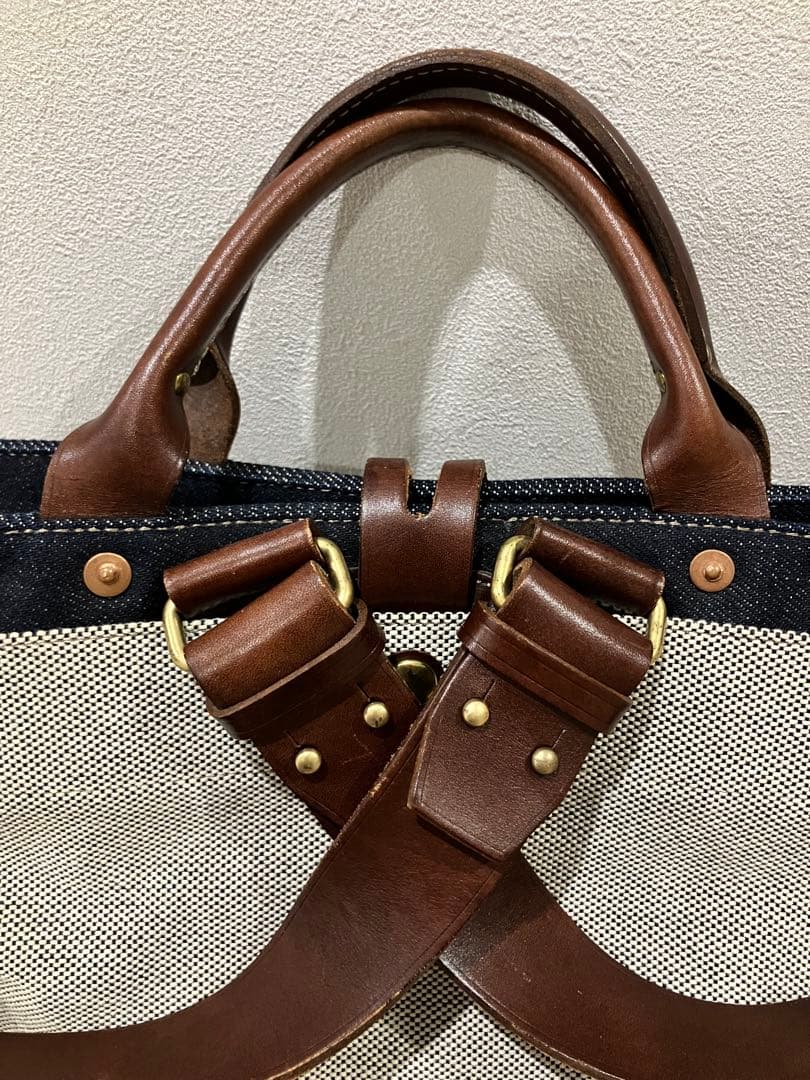 ビアベリー　トートバッグ　ビジネスバッグ　リュックサック　デニム　レザー
