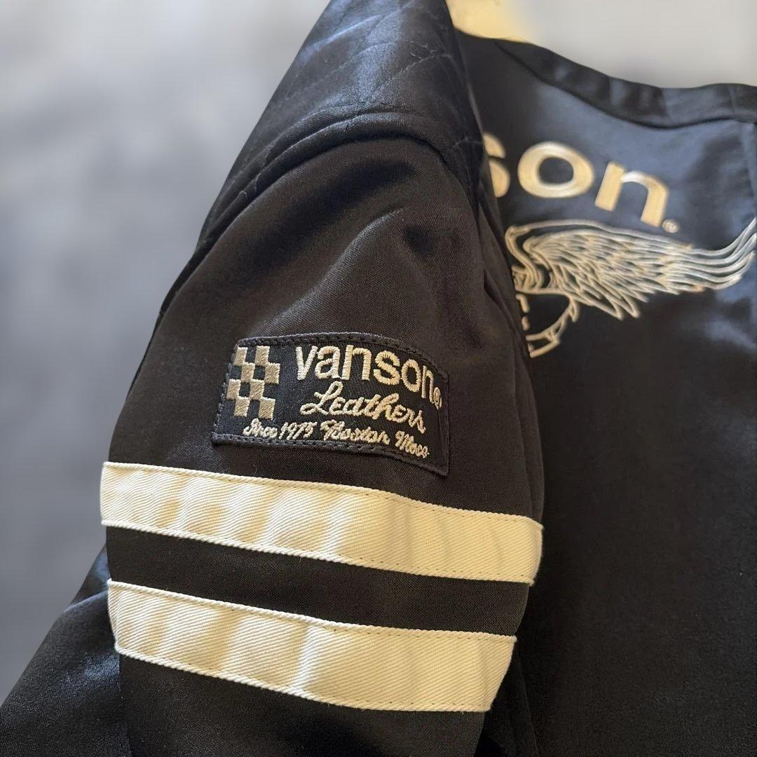 美品！バンソン VANSON ボンディング ライダース ジャケットM