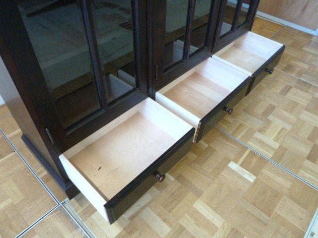 和光 北斗民芸 本棚 W1495×D395×H1800mm 書棚 飾り棚 収納