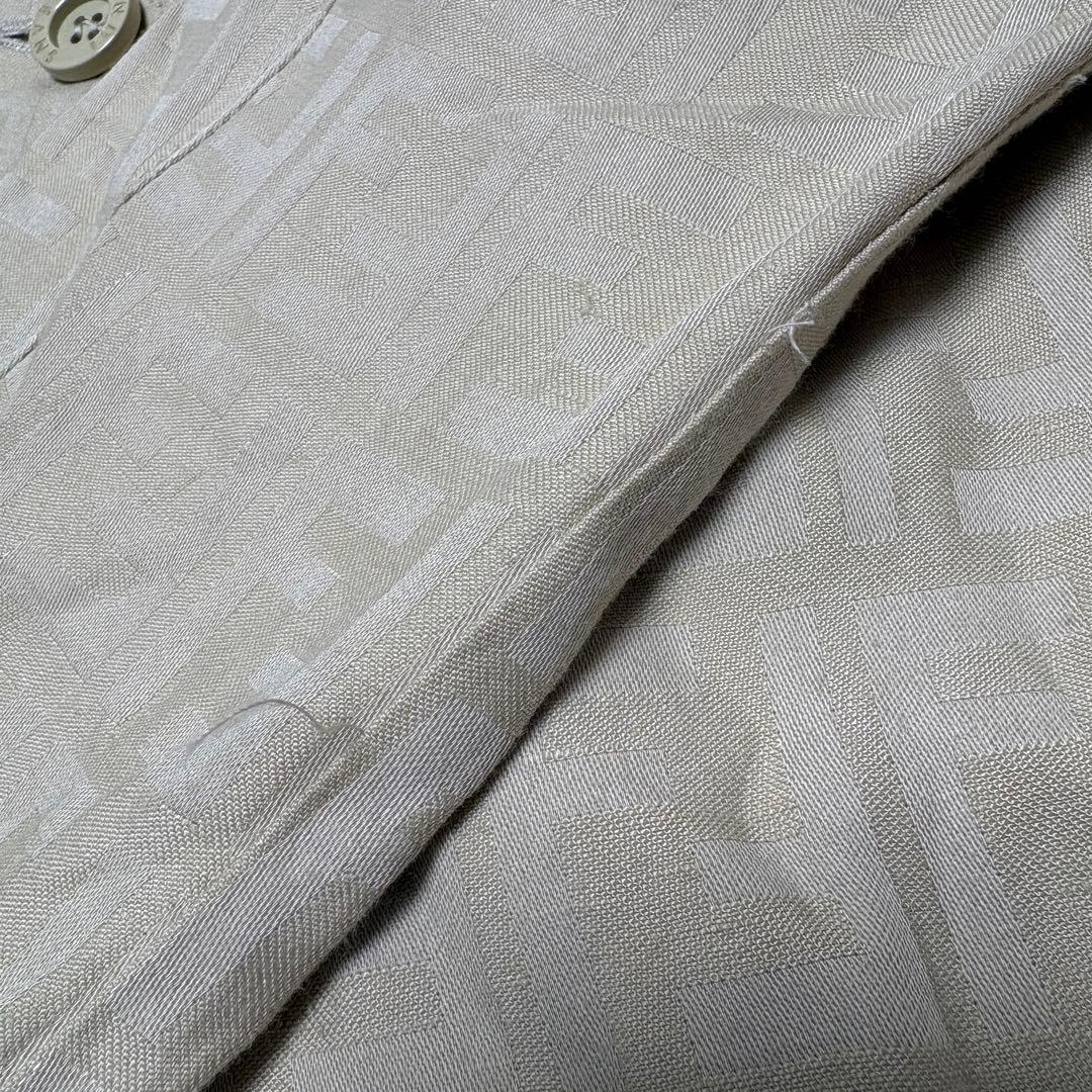 FENDI フェンディ ズッカ スプリングコート　薄手