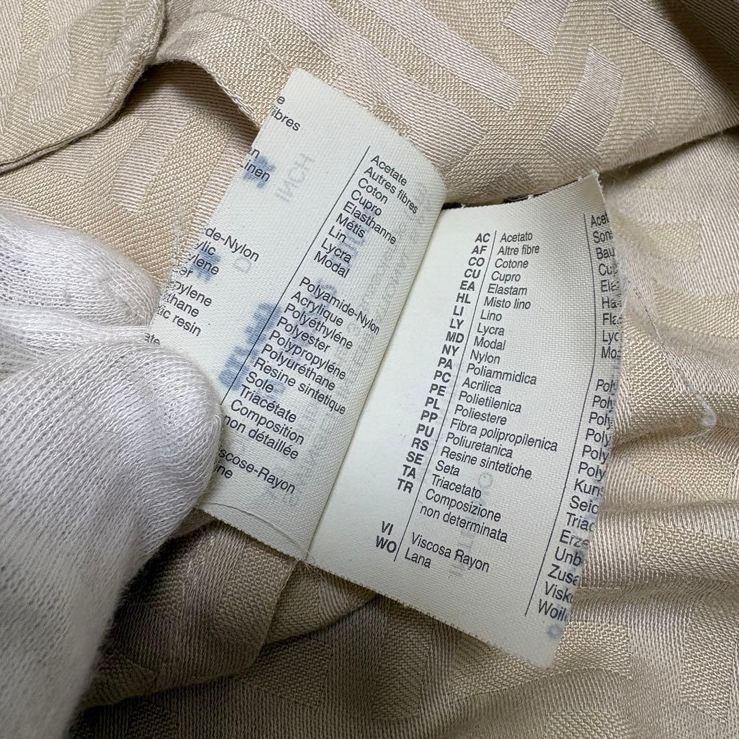 FENDI フェンディ ズッカ スプリングコート　薄手