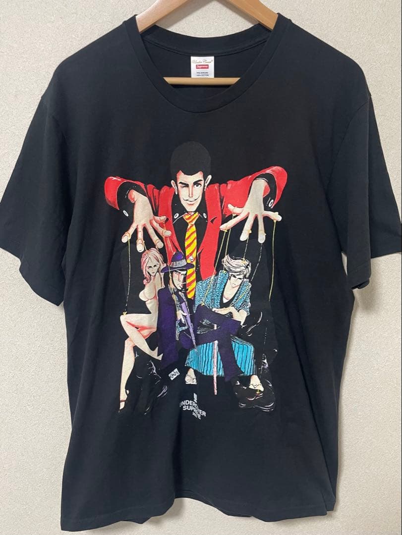 Under Cover x Supreme Tシャツ 美品 ルパン三世 Lサイズ