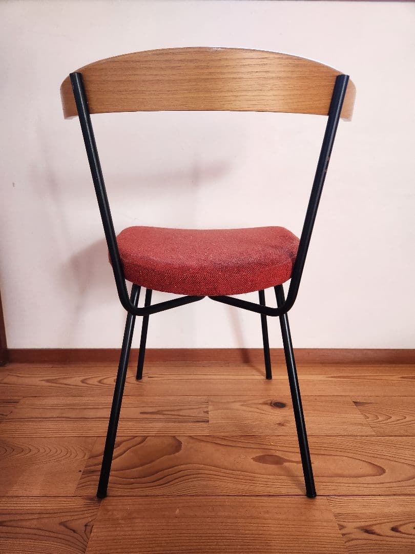 IDEE 赤ツイード ダイニングチェア FERRET CHAIR フェレ チェア