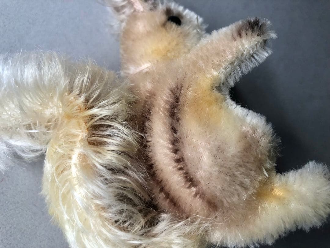 Steiff 　リスのPossy　グレー