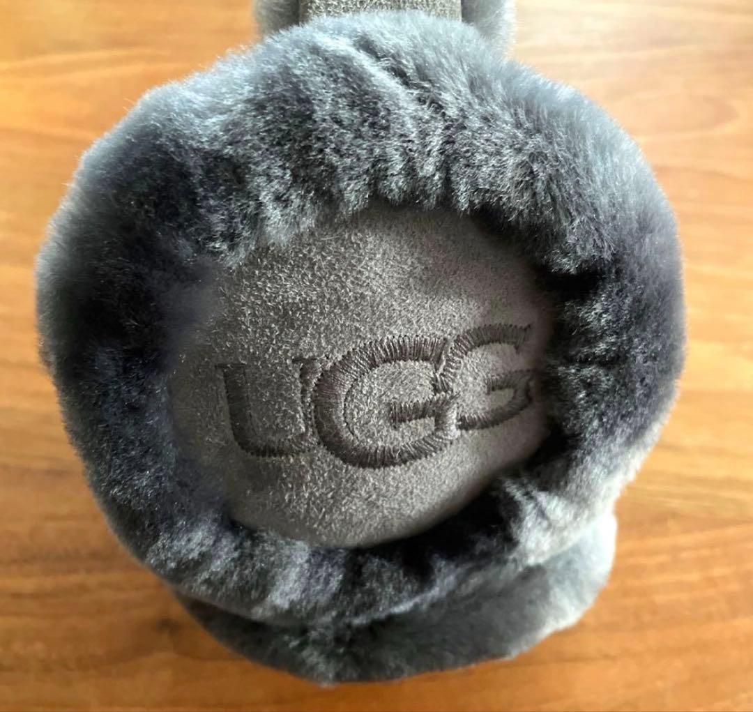 【保証書あり】UGG グレー 耳あて イヤーマフ