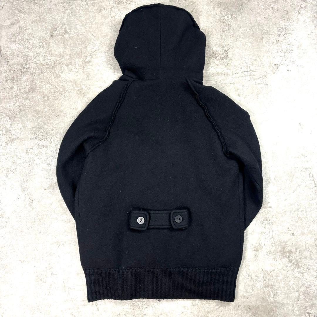 BURBERRY LONDON バーバリー ダッフルコート ウール ニットジャケ