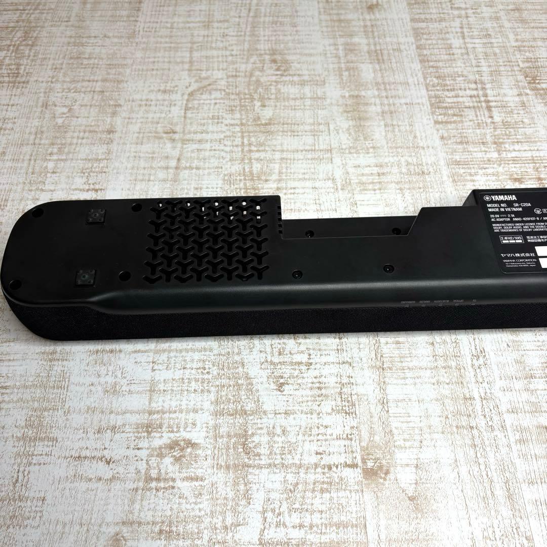 ヤマハ YAMAHA サウンドバー SR-C20A ブラック