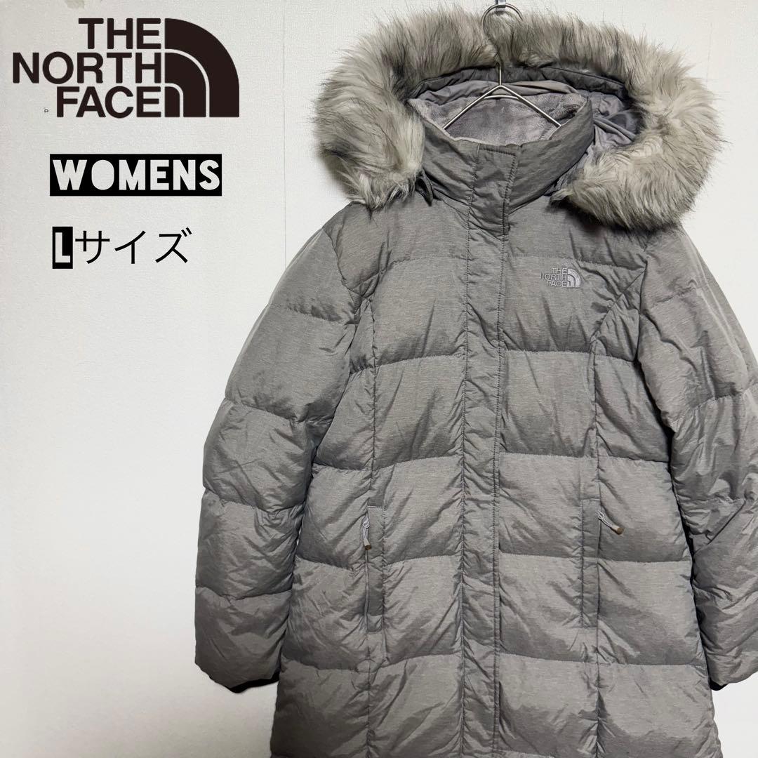 ノースフェイス ダウンコート ロングコート レディースＬサイズ