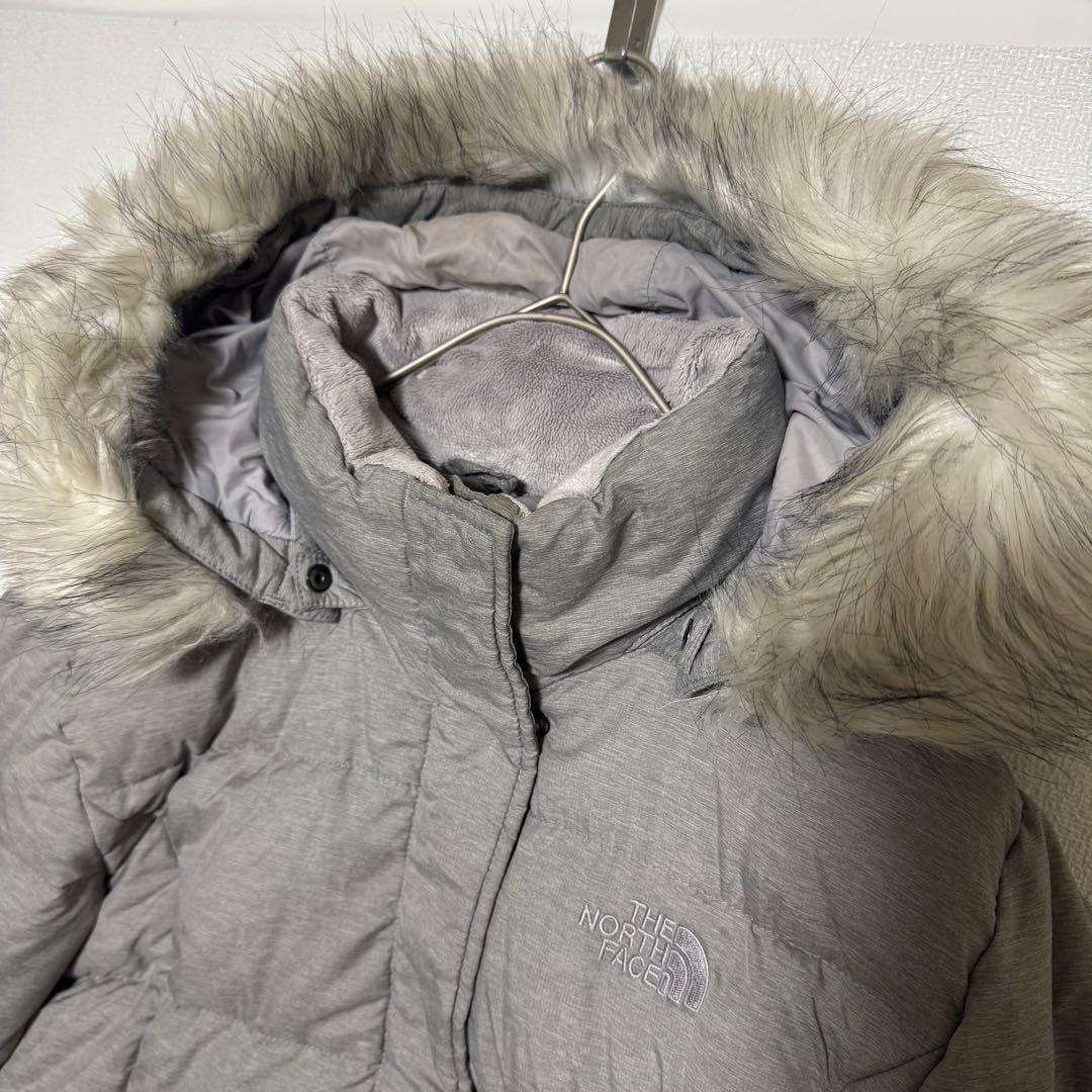 ノースフェイス ダウンコート ロングコート レディースＬサイズ