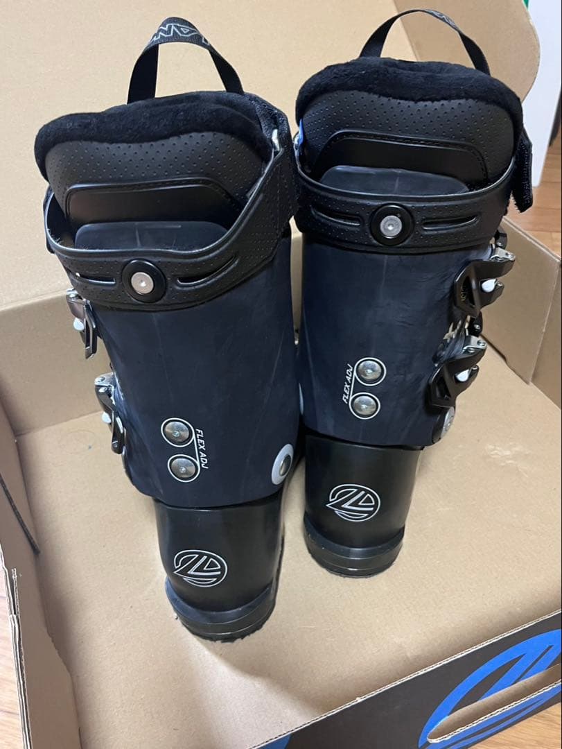 1回使用美品！LANGE ラング スキーブーツ ブラック 24.0-24.5cm