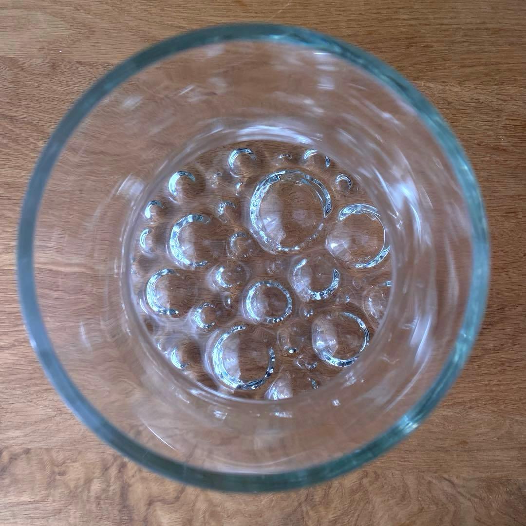 bubble glass flower vase ガラス フラワーベース 花瓶