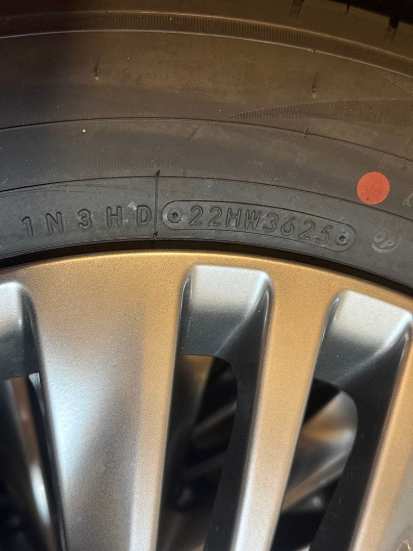 40系アルファード 新車外し純正ホイール タイヤ4本セット 18インチ