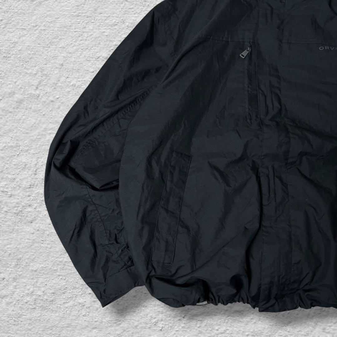 ORVISフィッシングジャケット90sブラックvintage古着メンズXL
