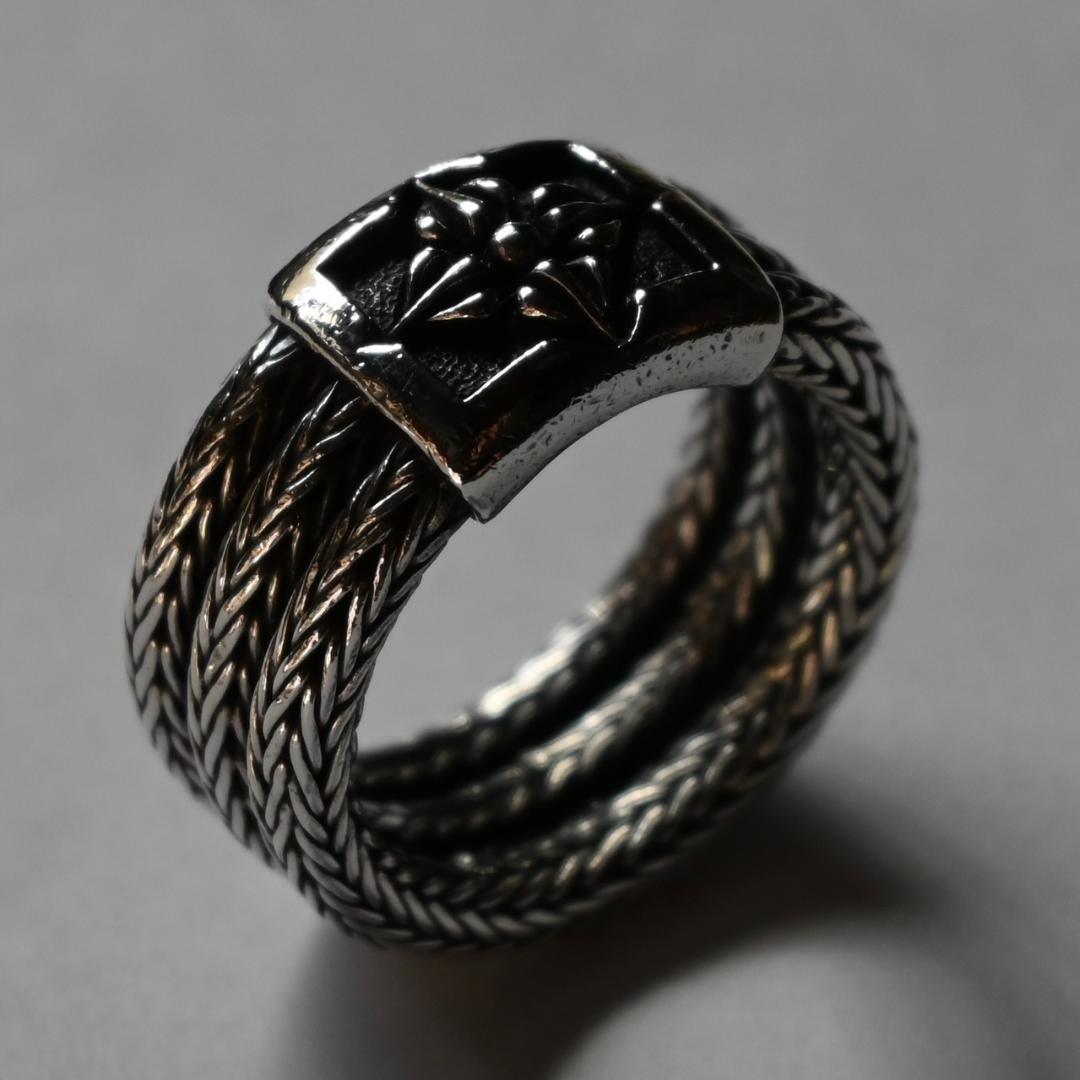 値下げ中！SHAMBALLA 編み込み リング