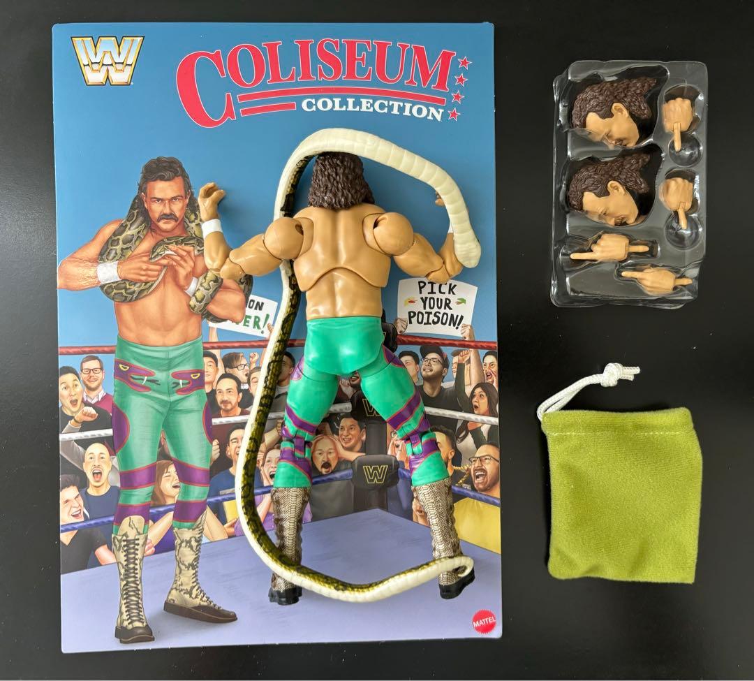 WWE Elite Ultimate Jake Roberts 新品開封のみ